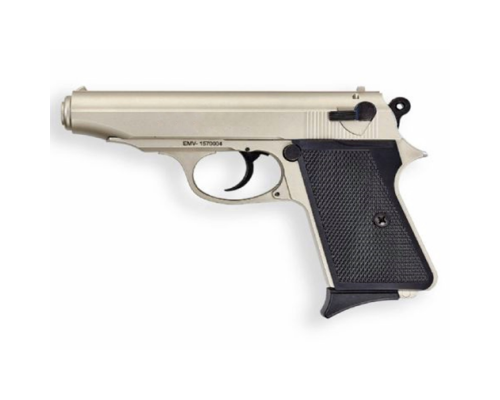 Сигнальный пистолет PP-S KURS (Walther PP) кал. 5,5 мм под 10ТК, сатин